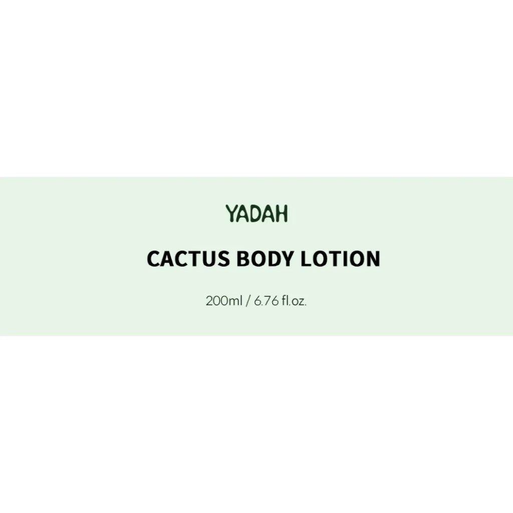 Yadah Loción Corporal Cactus Hidratante 200ml