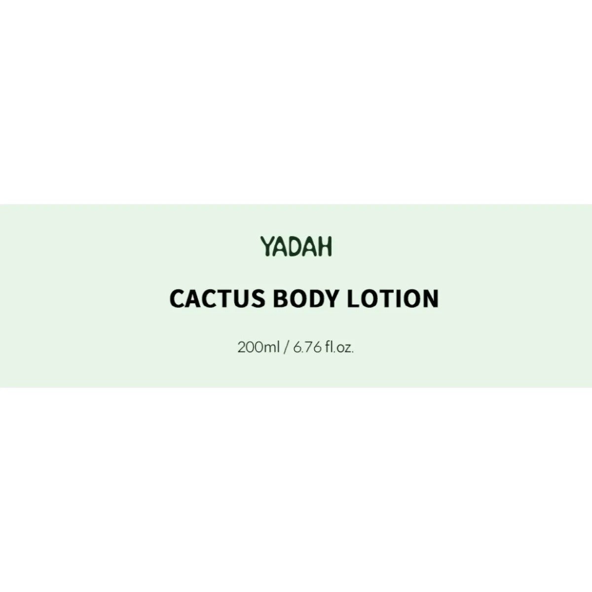 Yadah Loción Corporal Cactus Hidratante 200ml