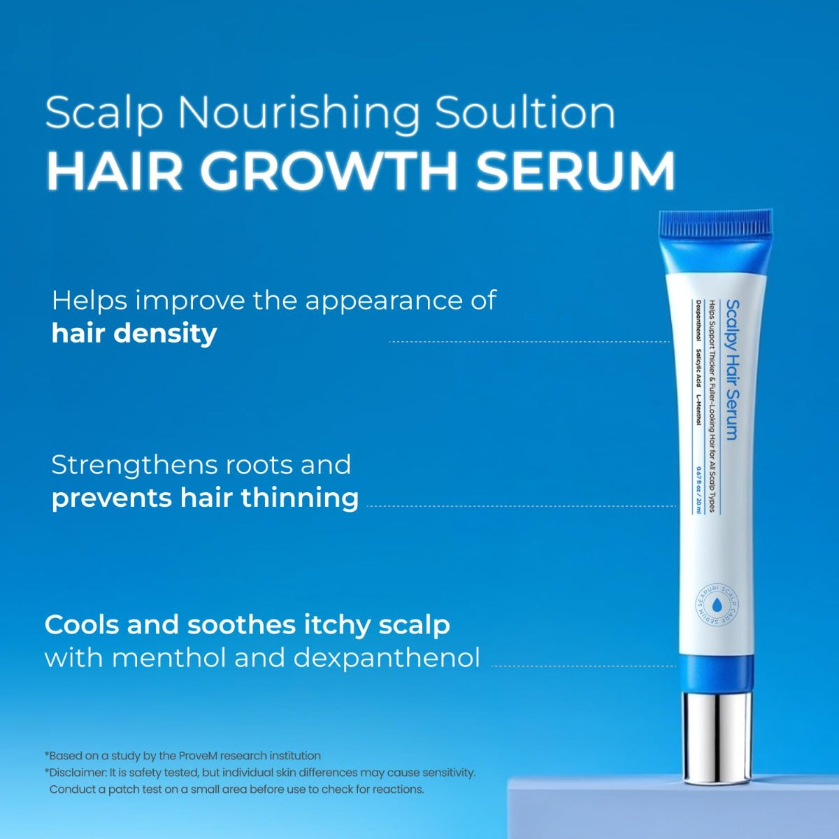 Seapuri Serum Crecimiento Capilar Cuero Cabelludo 20ml