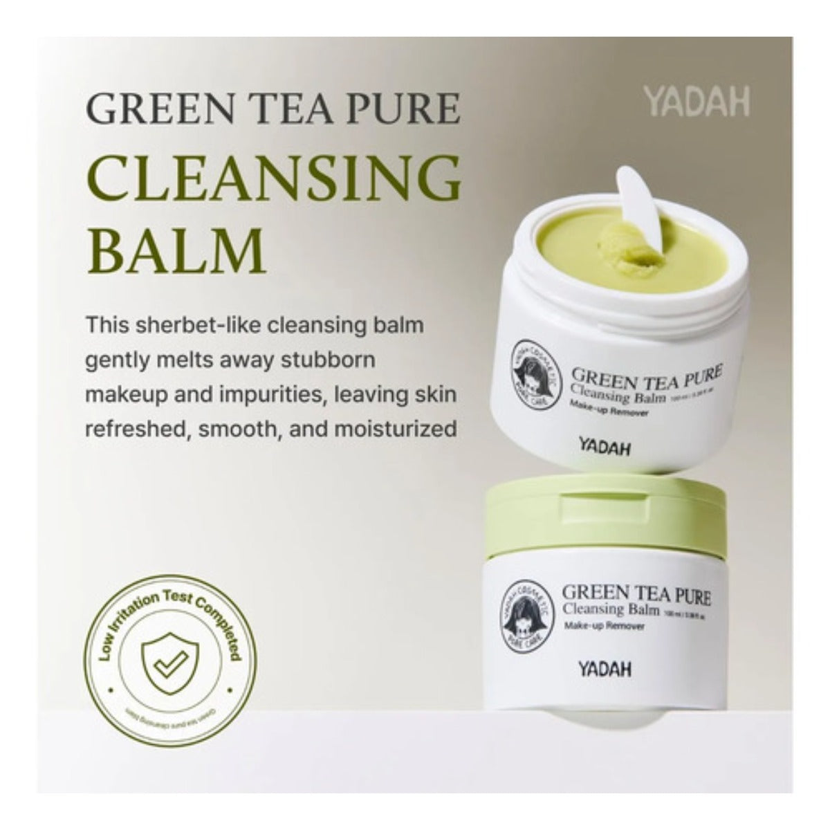 Yadah Bálsamo Limpiador Facial Matcha Té Verde 100 Ml