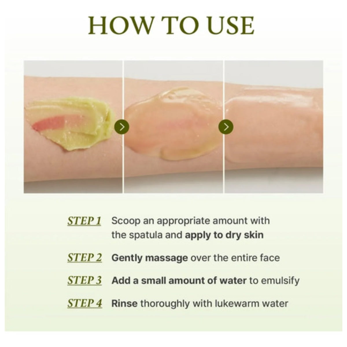 Yadah Bálsamo Limpiador Facial Matcha Té Verde 100 Ml