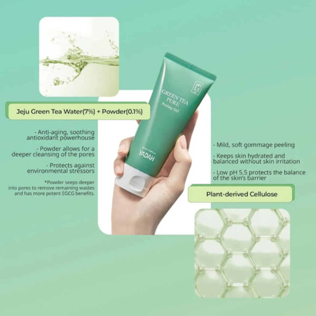 Yadah Gel Limpiador Facial Te Verde 100ml