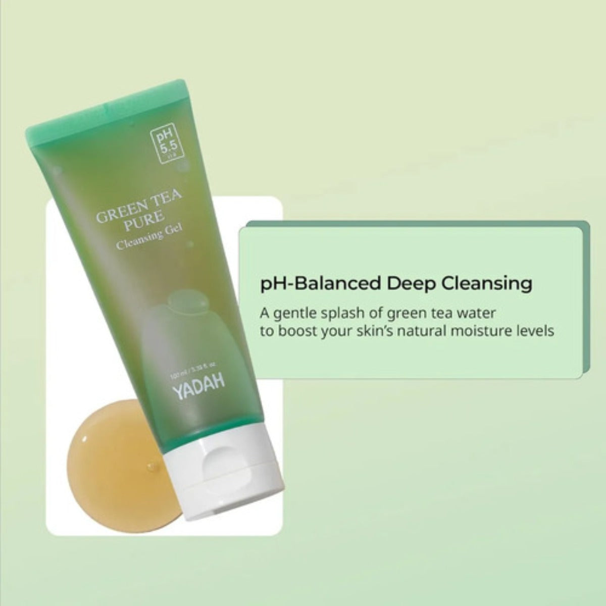 Yadah Gel Limpiador Facial Te Verde 100ml