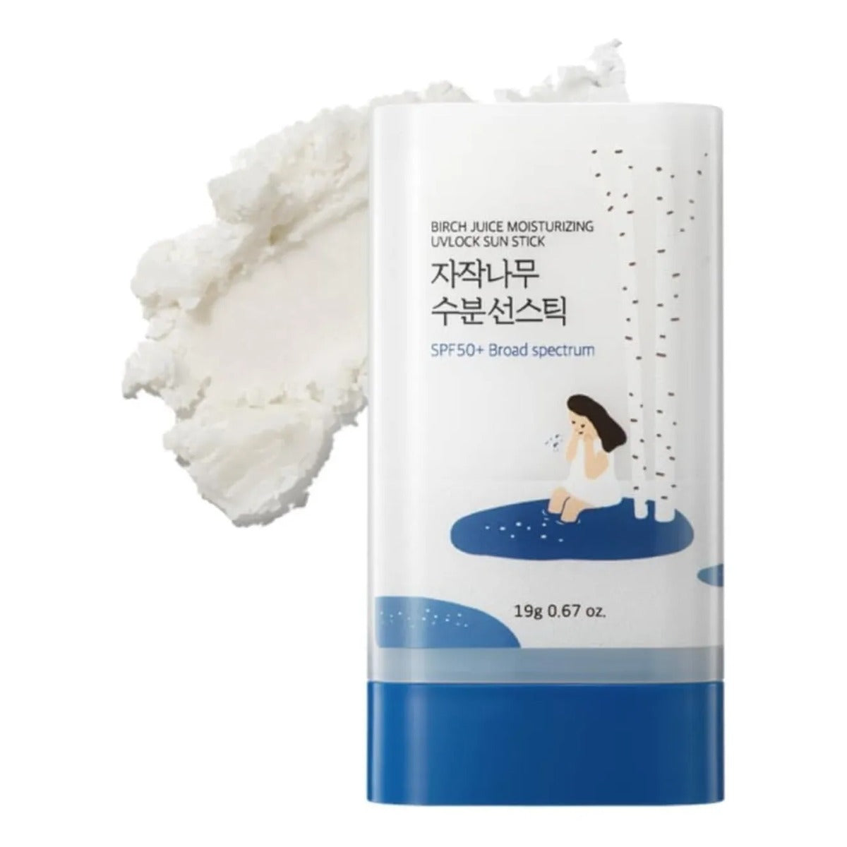 Round Lab Protector Solar Barra Spf50 Hidratante 19g