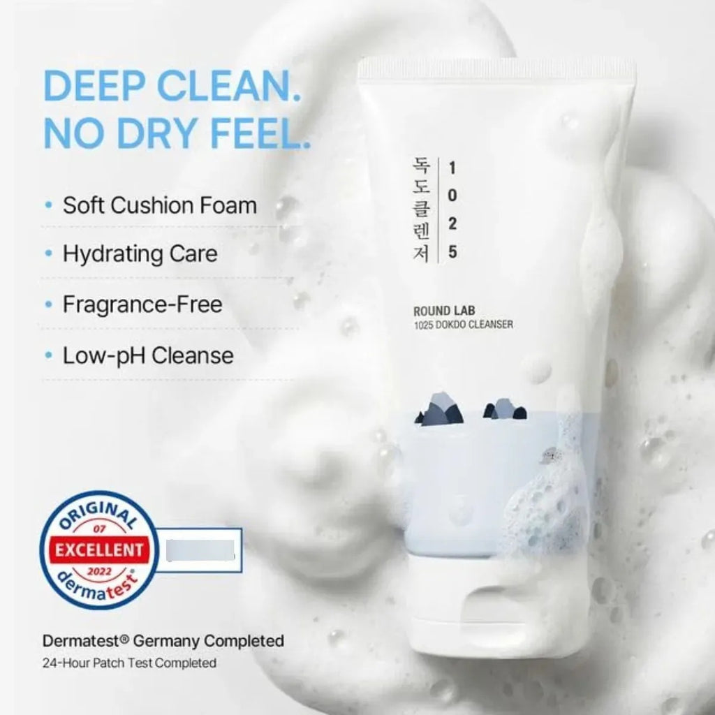 Round Lab Limpiador Facial Dokdo 1025 Hidratante 150ml