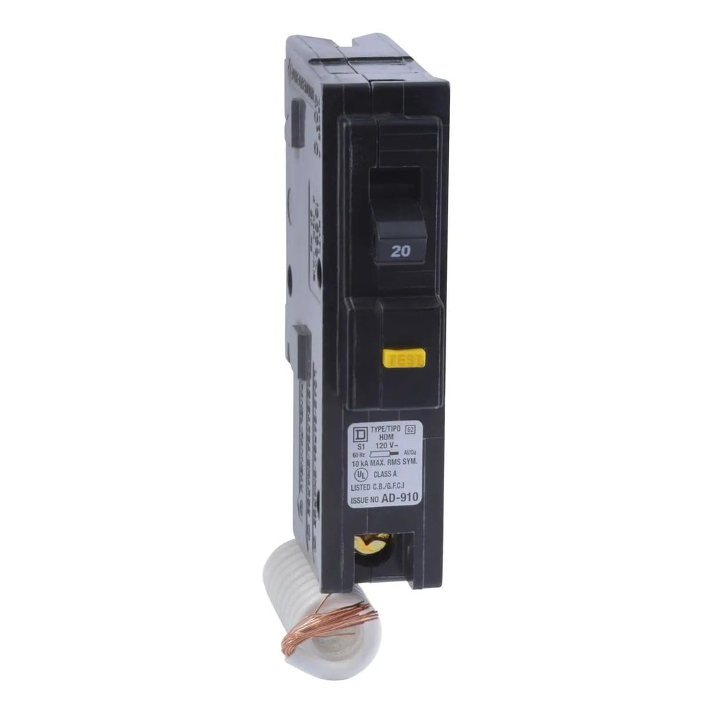 Breacker Square D 20 Amp 1 Polo 120/240 Volts Hom120gficp