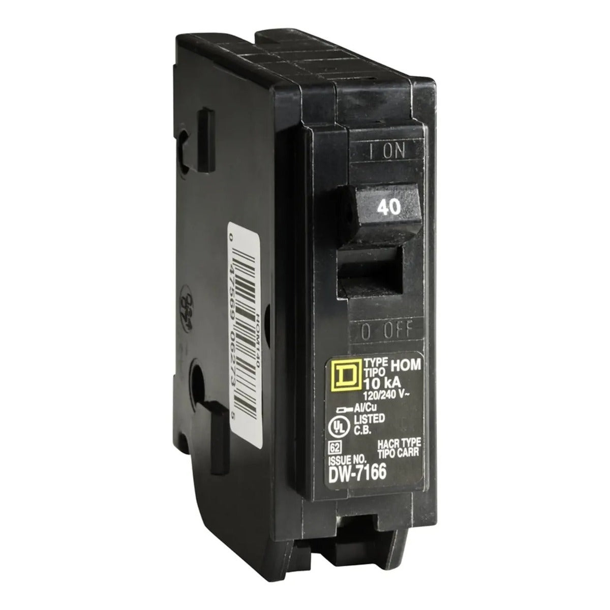 Interruptor Square D Hom140cp 40a Unipolar Homeline Seguro