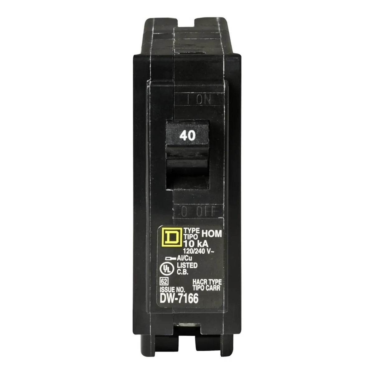 Interruptor Square D Hom140cp 40a Unipolar Homeline Seguro
