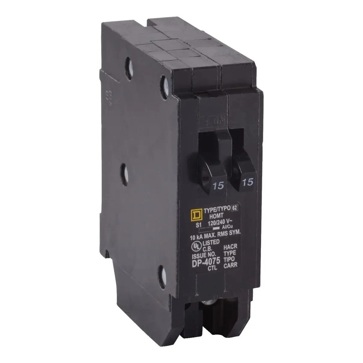 Disyuntor Tándem Un Solo Polo 15 Amp Homt1515cp