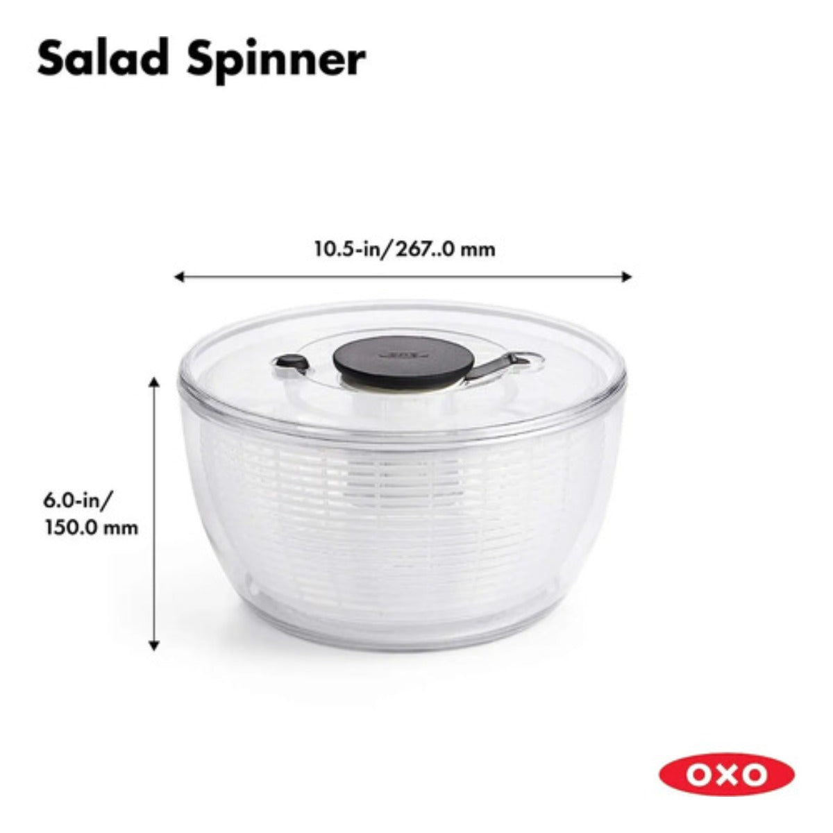 Oxo Good Grips Ensaladera Grande 5.88 L Blanca