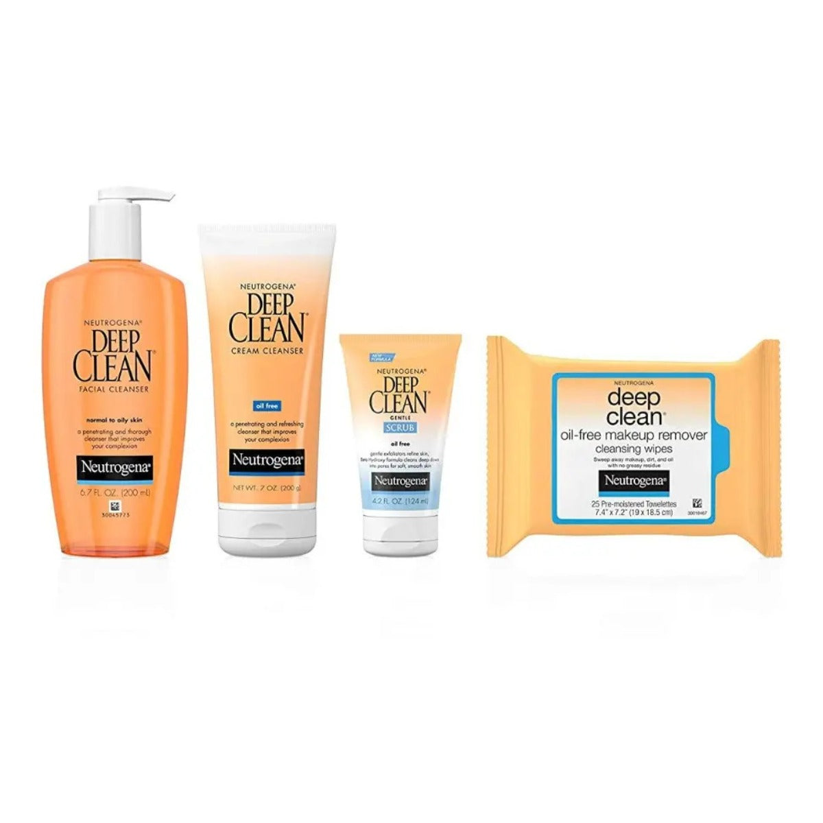 Exfoliante Facial Diario Suave Neutrogena Deep Clean 124ml