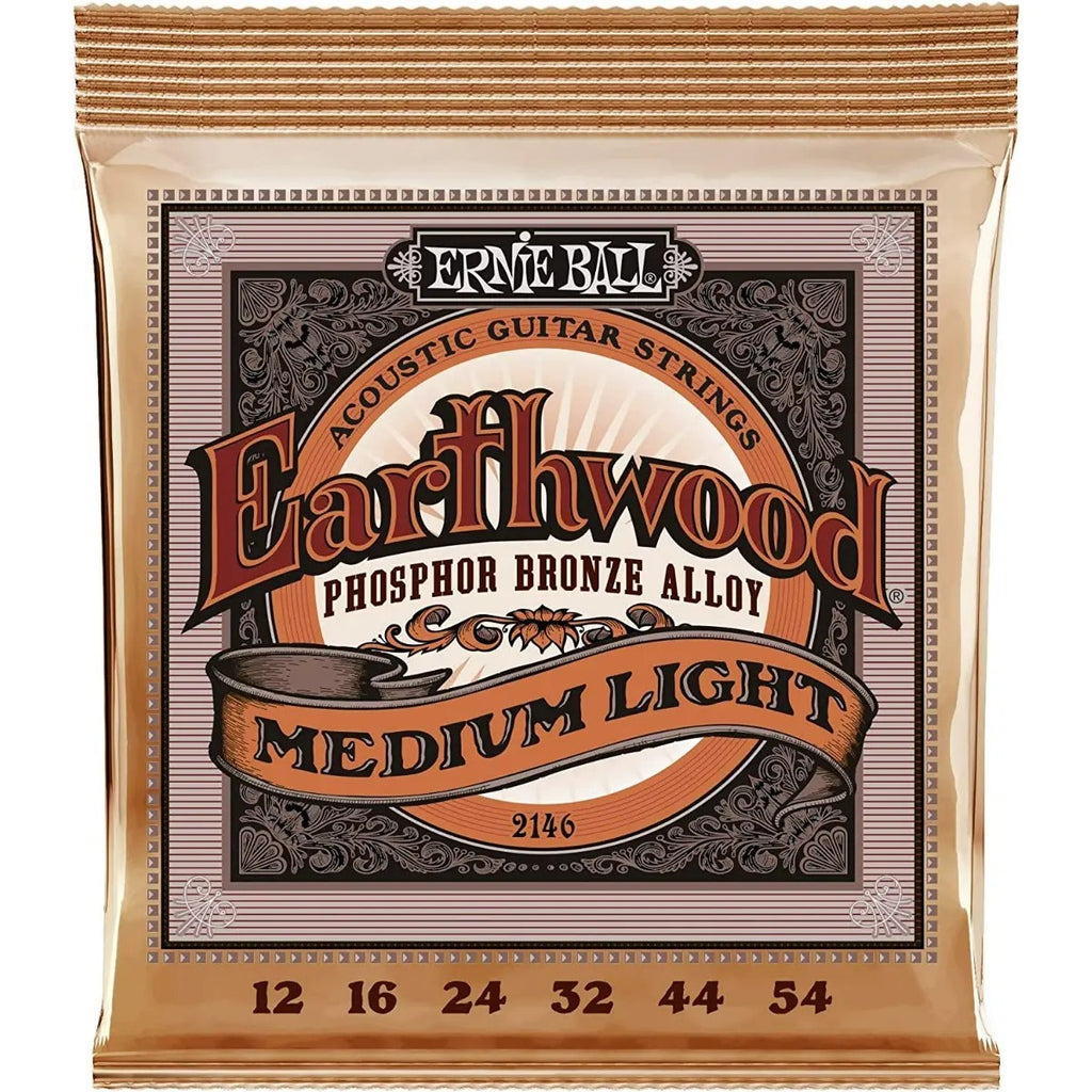 Ernie Ball Earthwood Cuerda Guitarra Acústica Fósforo Bronce