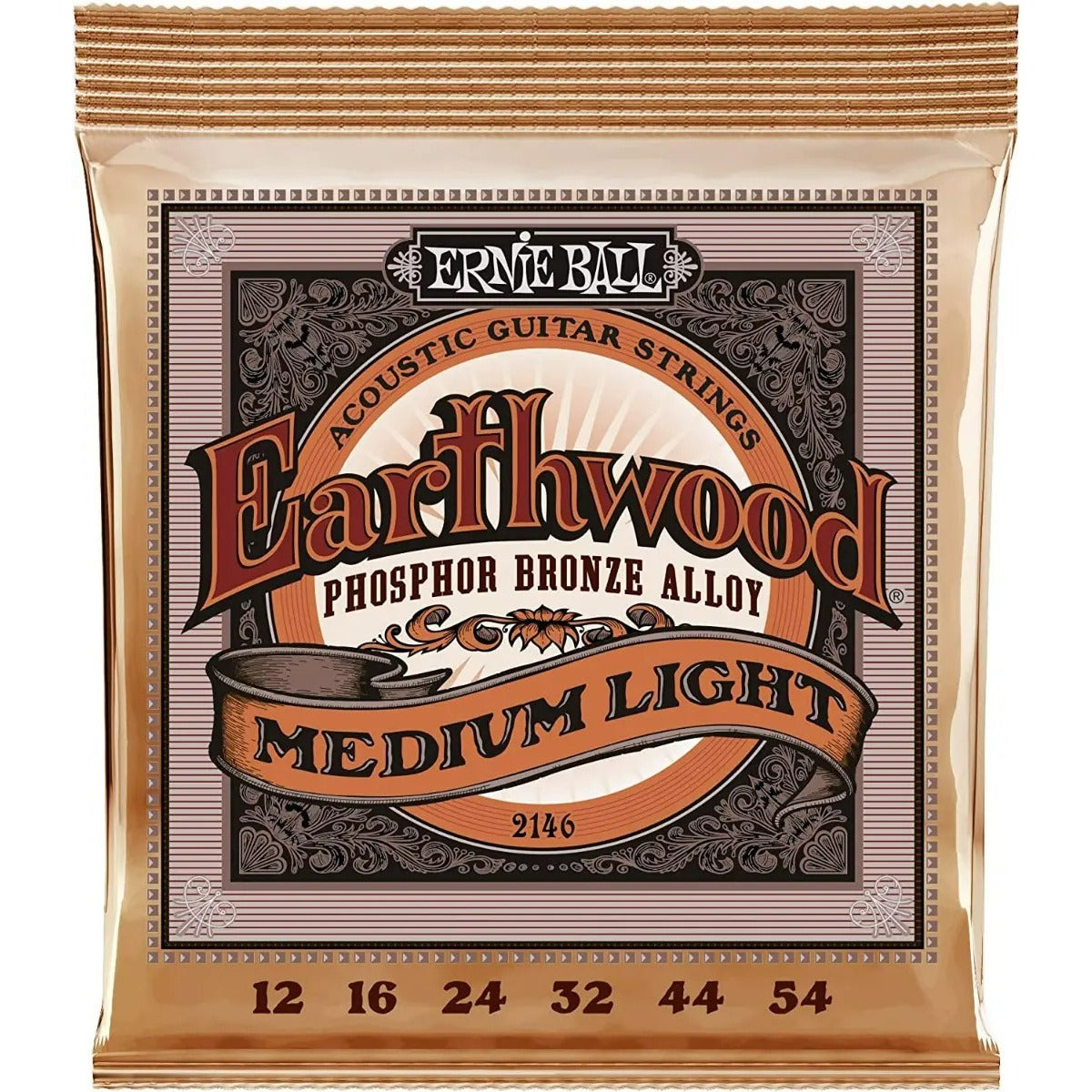 Ernie Ball Earthwood Cuerda Guitarra Acústica Fósforo Bronce