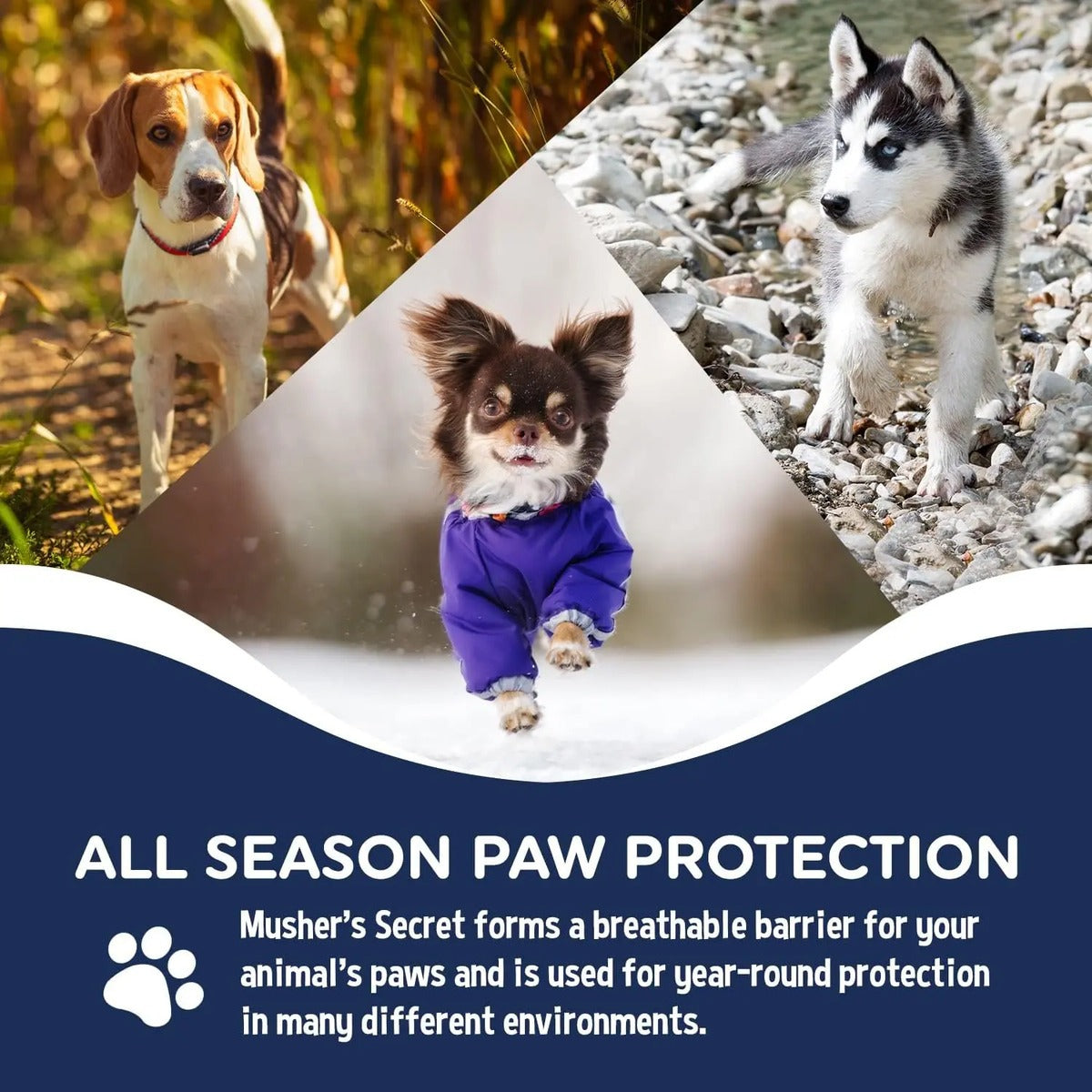 Musher's Secret Bálsamo Reparador Hidratante Patas Mascota