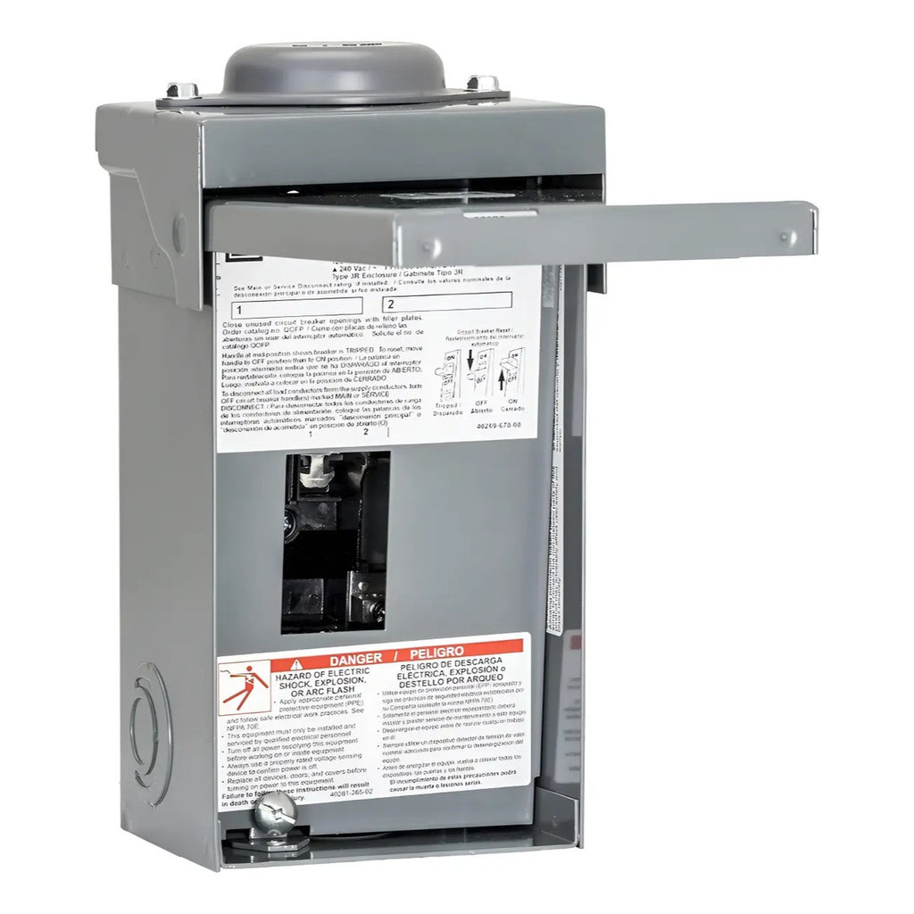 Centro De Carga Square D Qo2l40rbcp 40a Gris Superficie