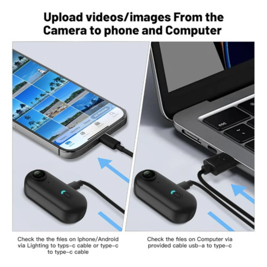 Mini Camara Corporal 4k 128gb Portatil Grabacion