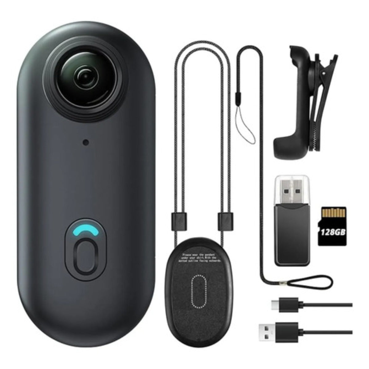 Mini Camara Corporal 4k 128gb Portatil Grabacion