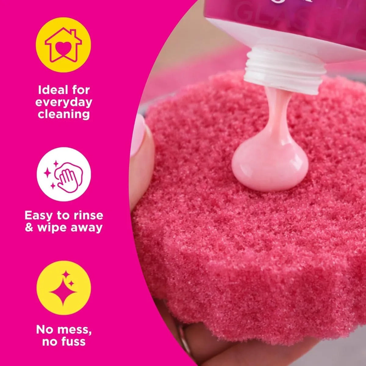 The Pink Stuff Pasta 300g + Esponja Squeezable Limpiadora