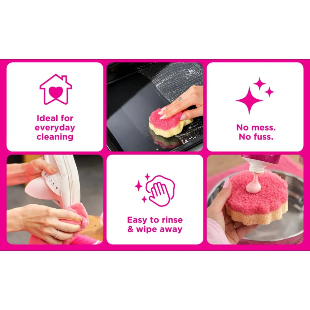 The Pink Stuff Pasta 300g + Esponja Squeezable Limpiadora