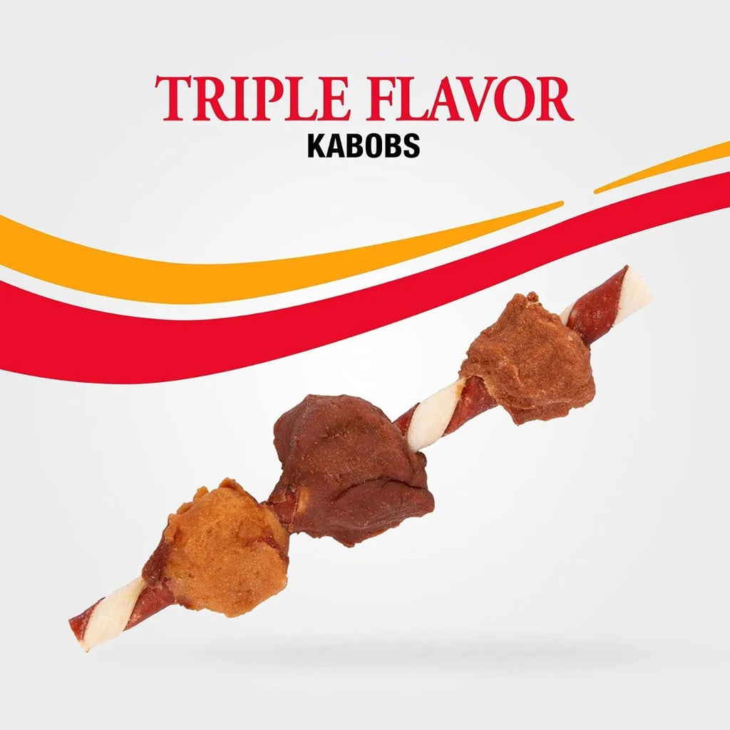 Goodnfun Kabobs Perro Pack 2 113g Triple Sabor Snack Treats