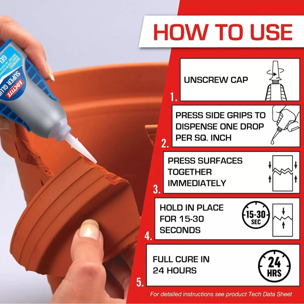 Loctite Pegamento Gel Super Glue Liquid 4 Gramos