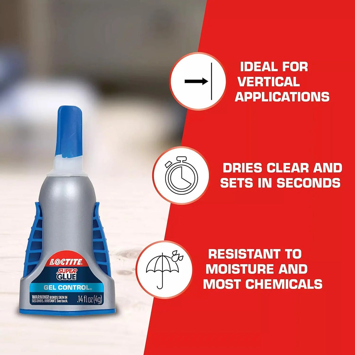 Loctite Pegamento Gel Super Glue Liquid 4 Gramos