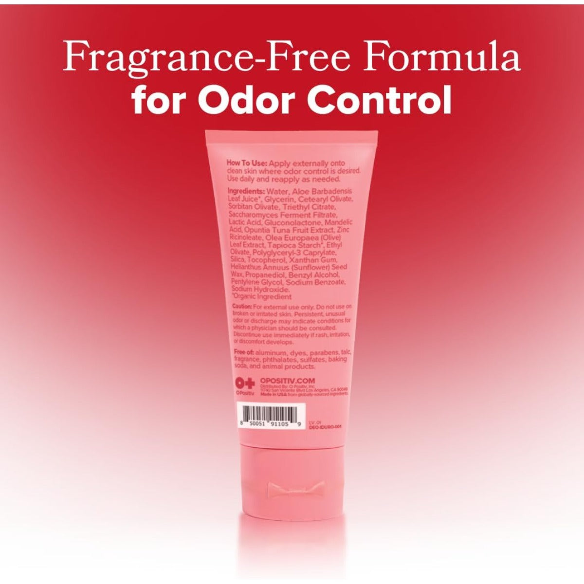 Crema Desodorante Corporal URO 85g Hipoalergénica