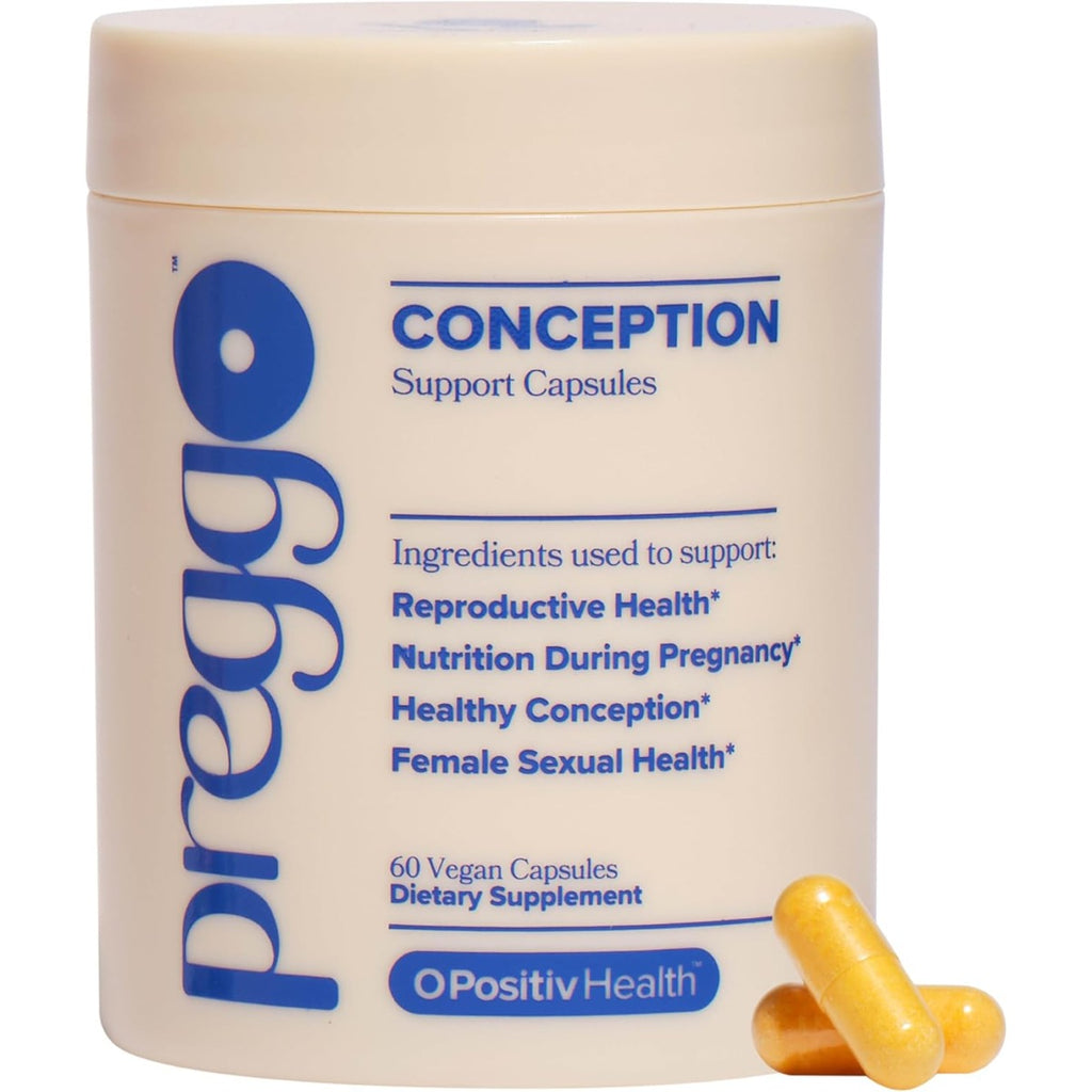 Positiv Preggo Concepcion Mujeres CoQ10 NAC 60 Capsulas