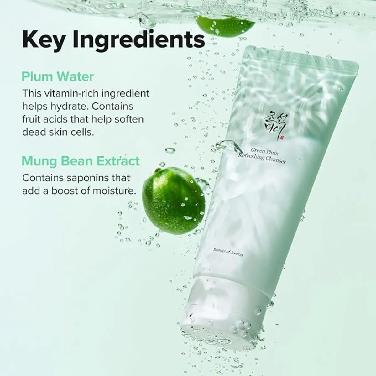 Gel Facial Beauty Of Joseon Limpieza Profunda Piel 200ml