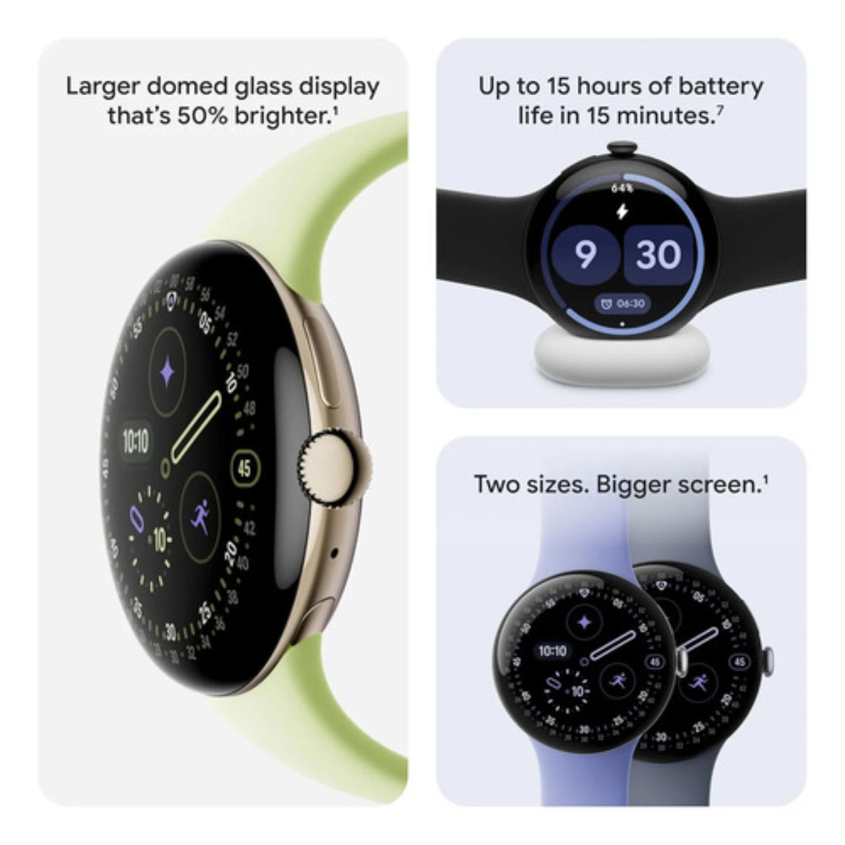 Reloj Smartwatch Google Pixel Watch 4 Lte 41mm Plata
