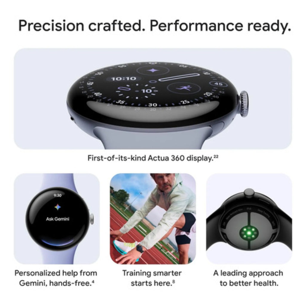 Reloj Smartwatch Google Pixel Watch 4 Lte 41mm Plata