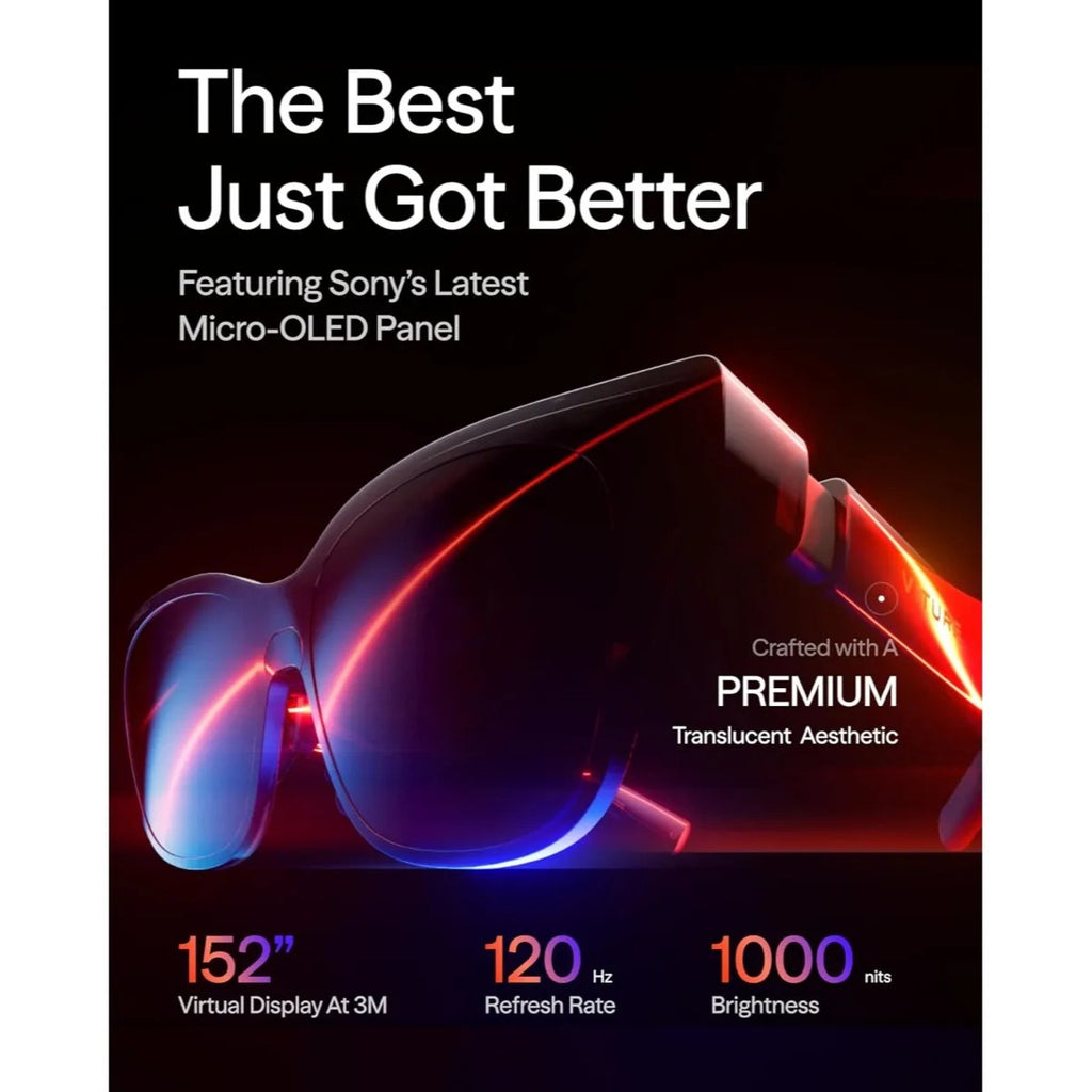 Lentes Ar Viture Luma Pro Xr 1200p 120hz Pantalla 152