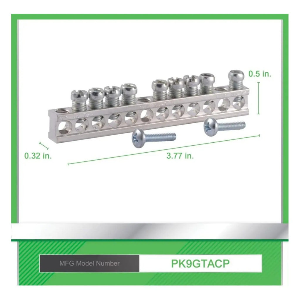 Barra Tierra Square D Pk9gta Panel Nqod 100a Resistente
