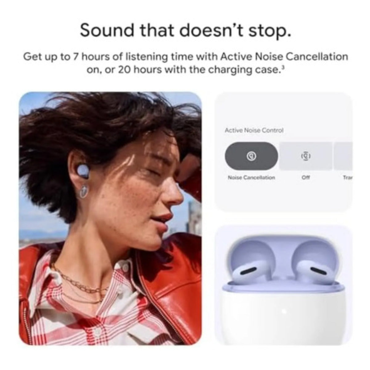 Google Pixel Buds 2a Bluetooth Cancelacion Ruido Bateria 20h