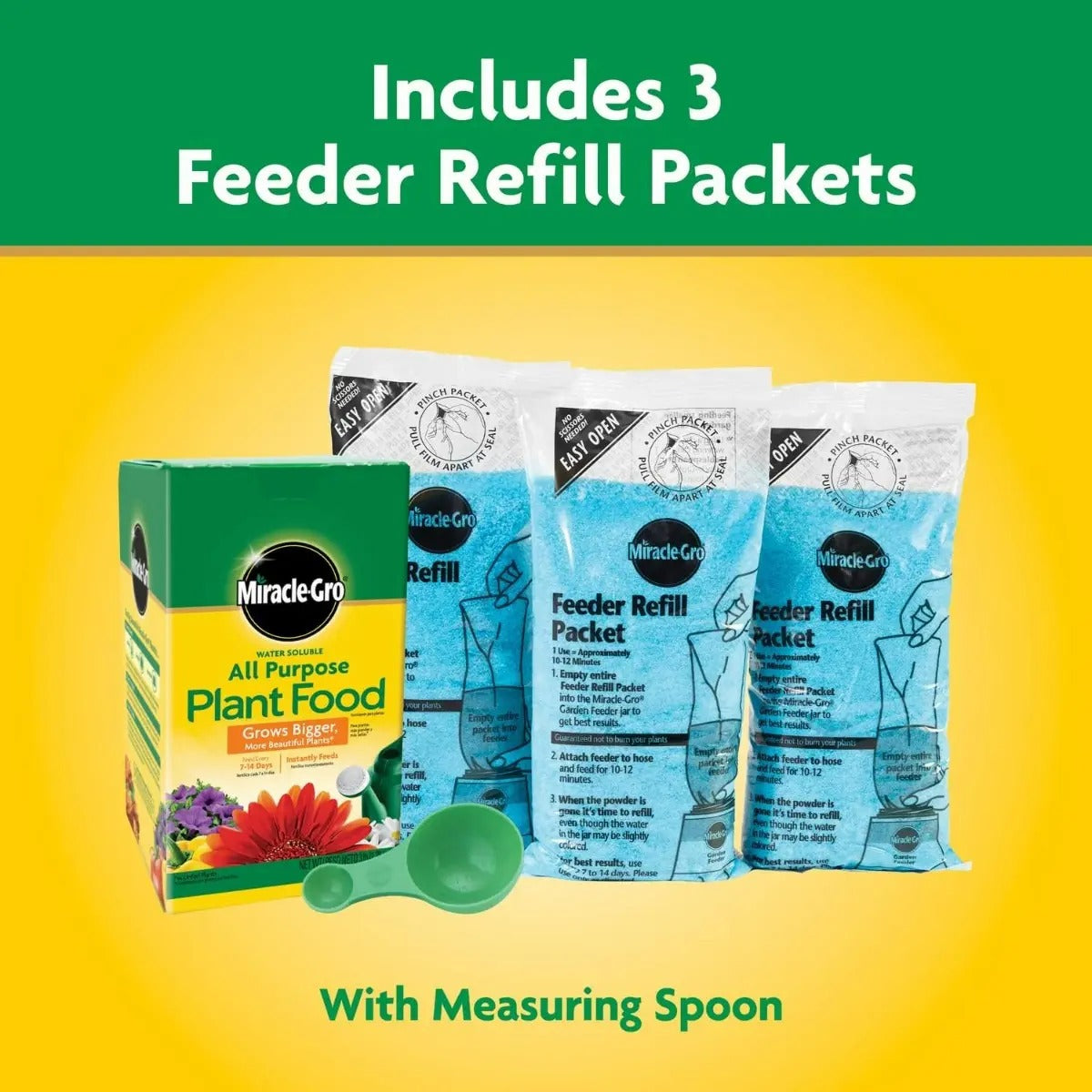 Miracle-gro Alimento Plantas Soluble Multipropósito 1.36 Kg