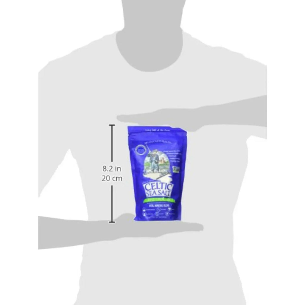 Celtic Sea Salt Fina 454g Sal Marina Fina Clásica Sin Gluten