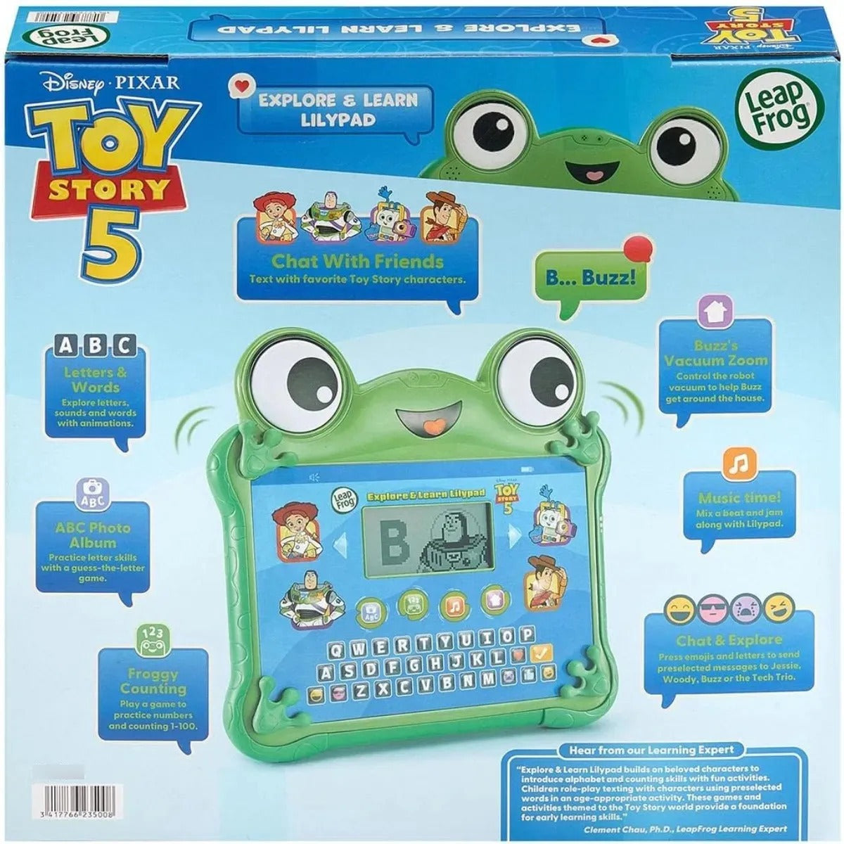 Leapfrog Toy Story 5 Lilypad Educativo Infantil En Inglés