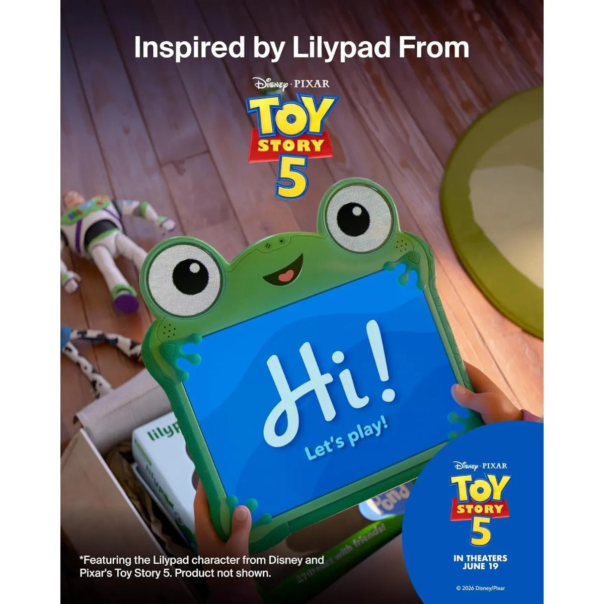 Funda Ipad Lilypad Toy Story 5 11th 2025 10th 2022 Belkin