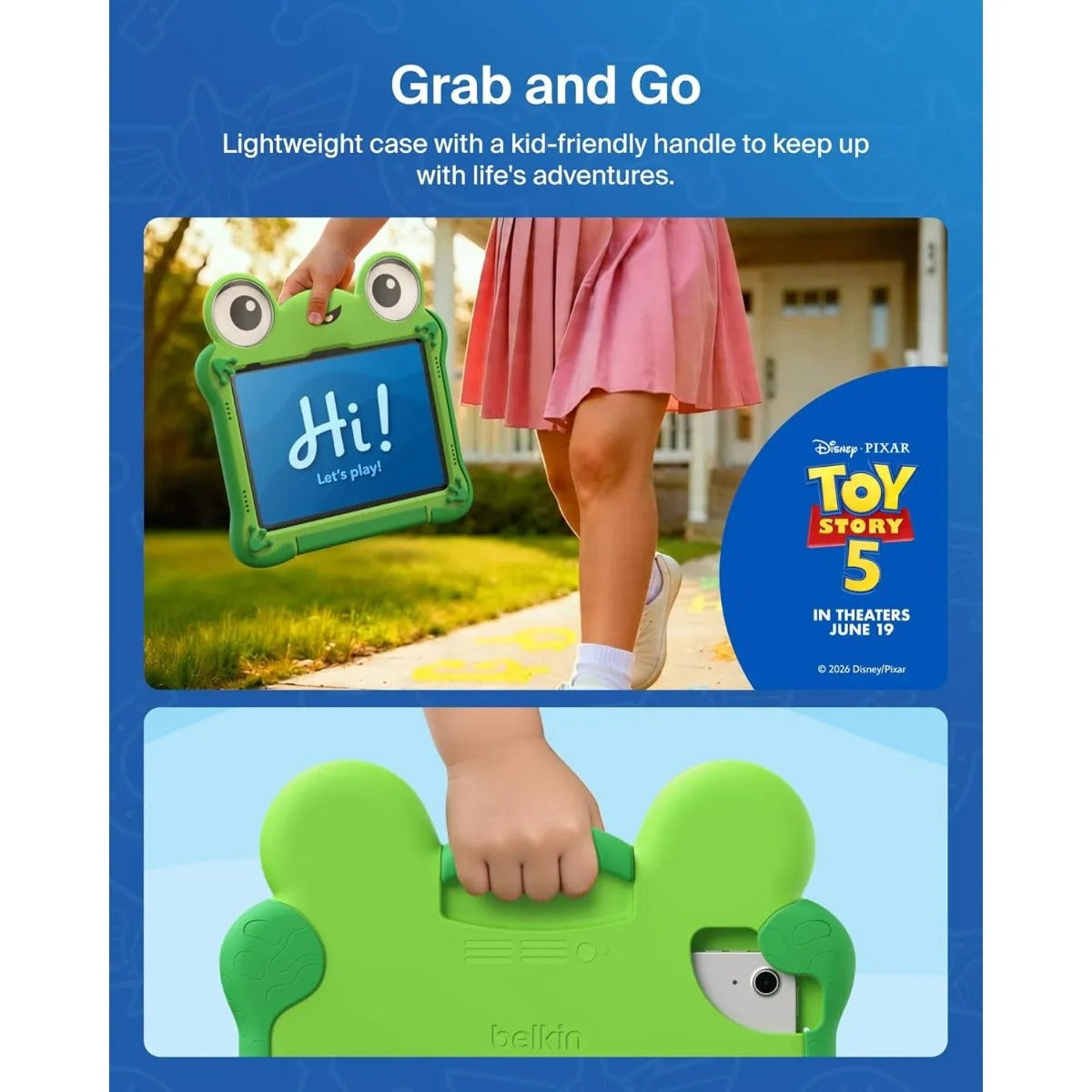 Funda Ipad Lilypad Toy Story 5 11th 2025 10th 2022 Belkin