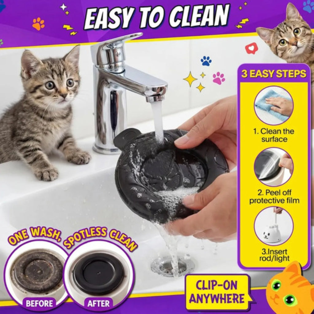 Juguete Interactivo Gato Catpick Pluma Voladora Recargable