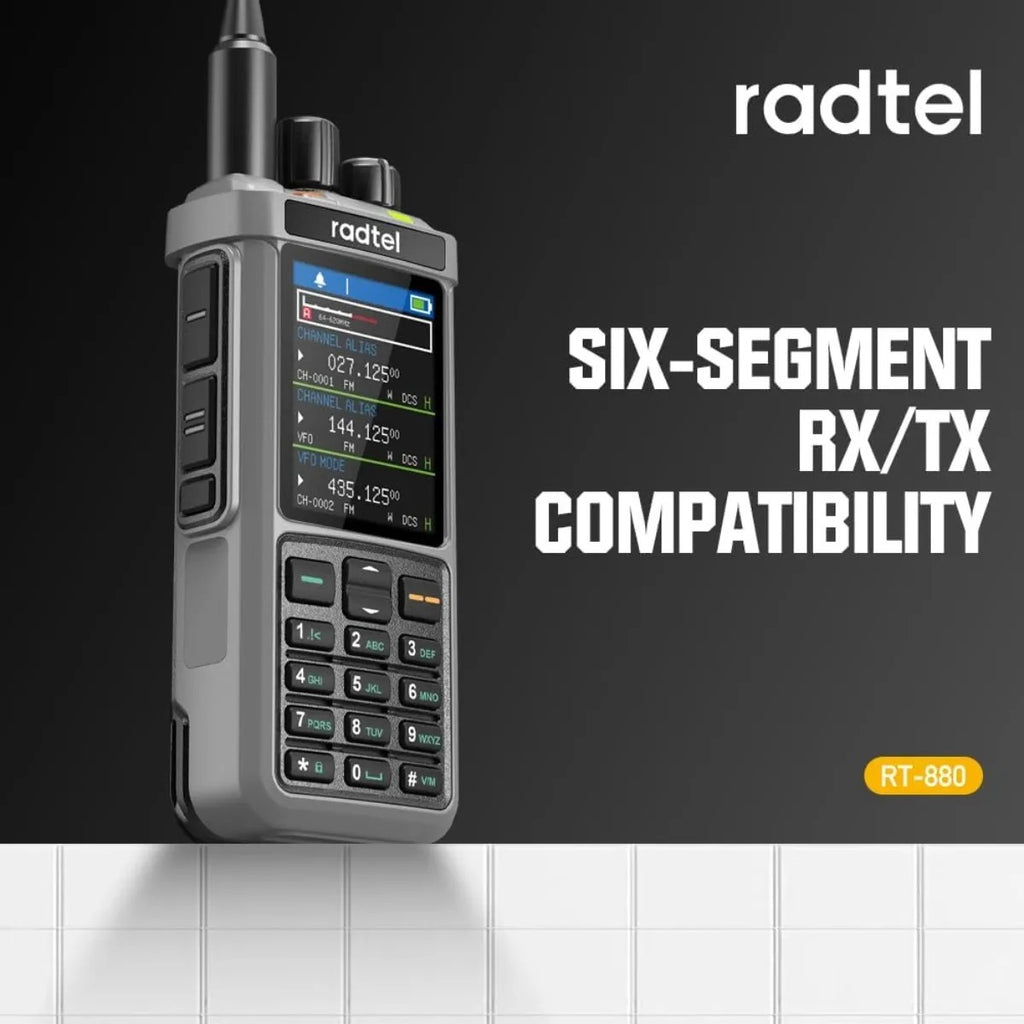 Radio Portátil Radtel Rt-880g Gps 10w