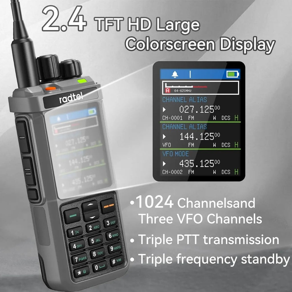 Radio Portátil Radtel Rt-880g Gps 10w