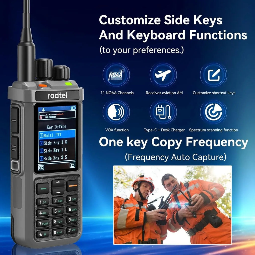 Radio Portátil Radtel Rt-880g Gps 10w