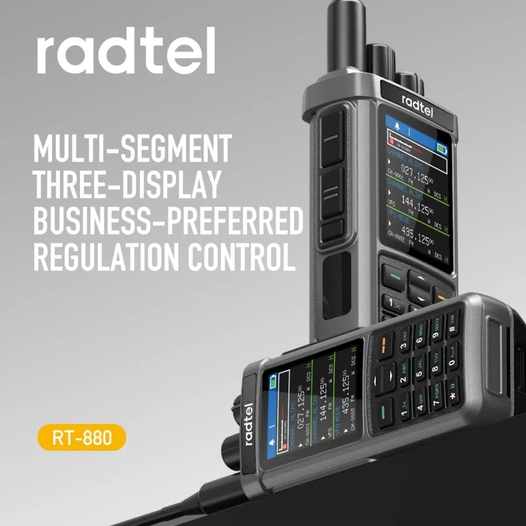 Radio Portátil Radtel Rt-880g Gps 10w