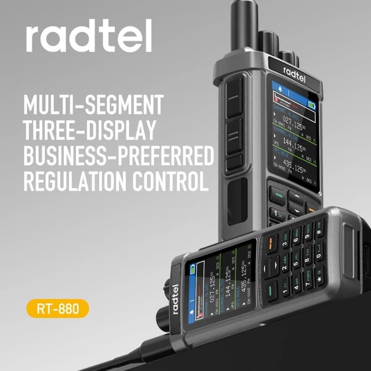Radio Portátil Radtel Rt-880g Gps 10w
