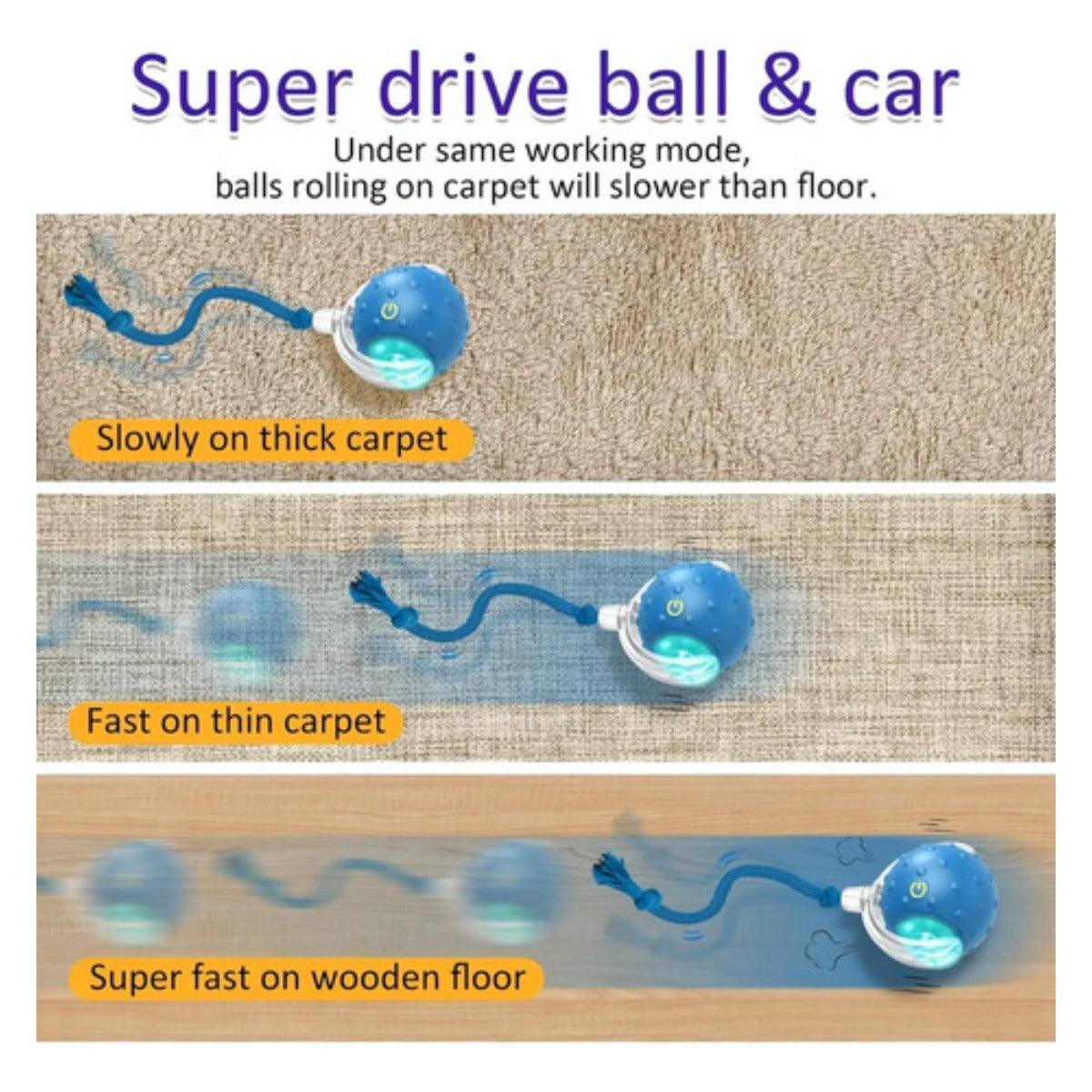 Giociv Pelota Gatos Interiores Chirrido Juguete Interactivo