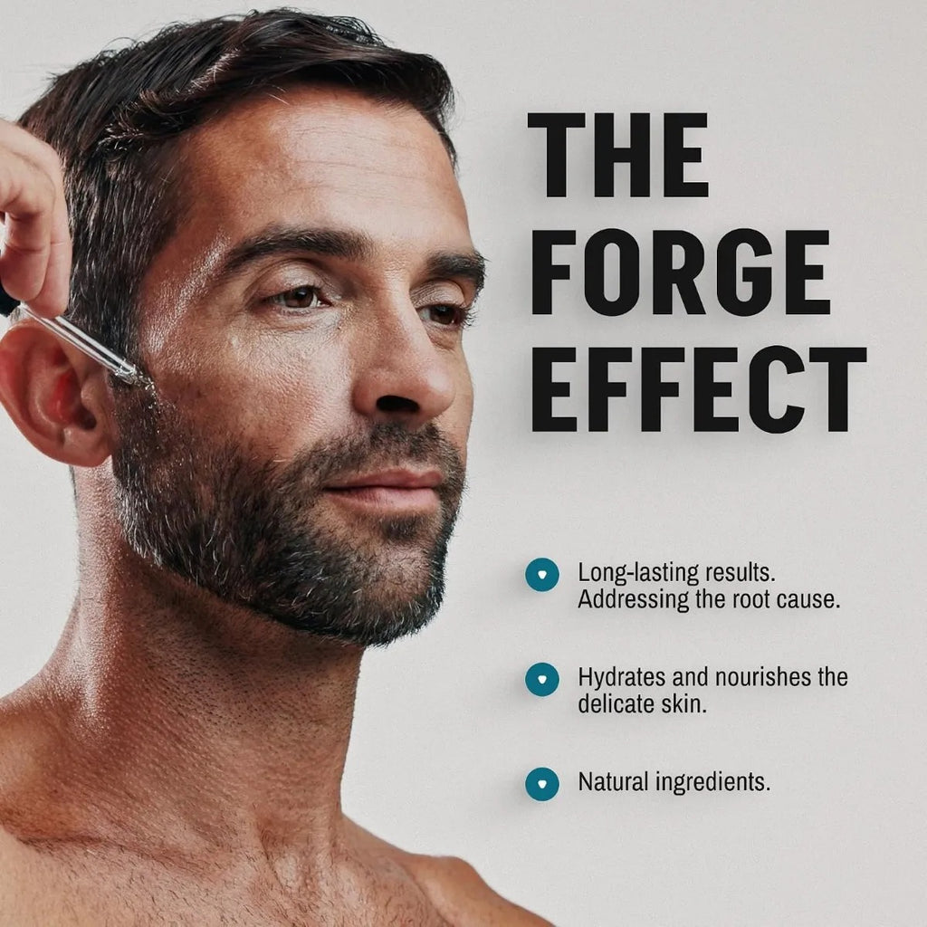 Forge Skin Men Rutina Facial Kit Con Bálsamo Limpiador Sérum