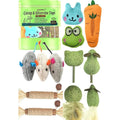 Juguetes Para Gatos Kidpet 12pzs Silvervine Para Morder