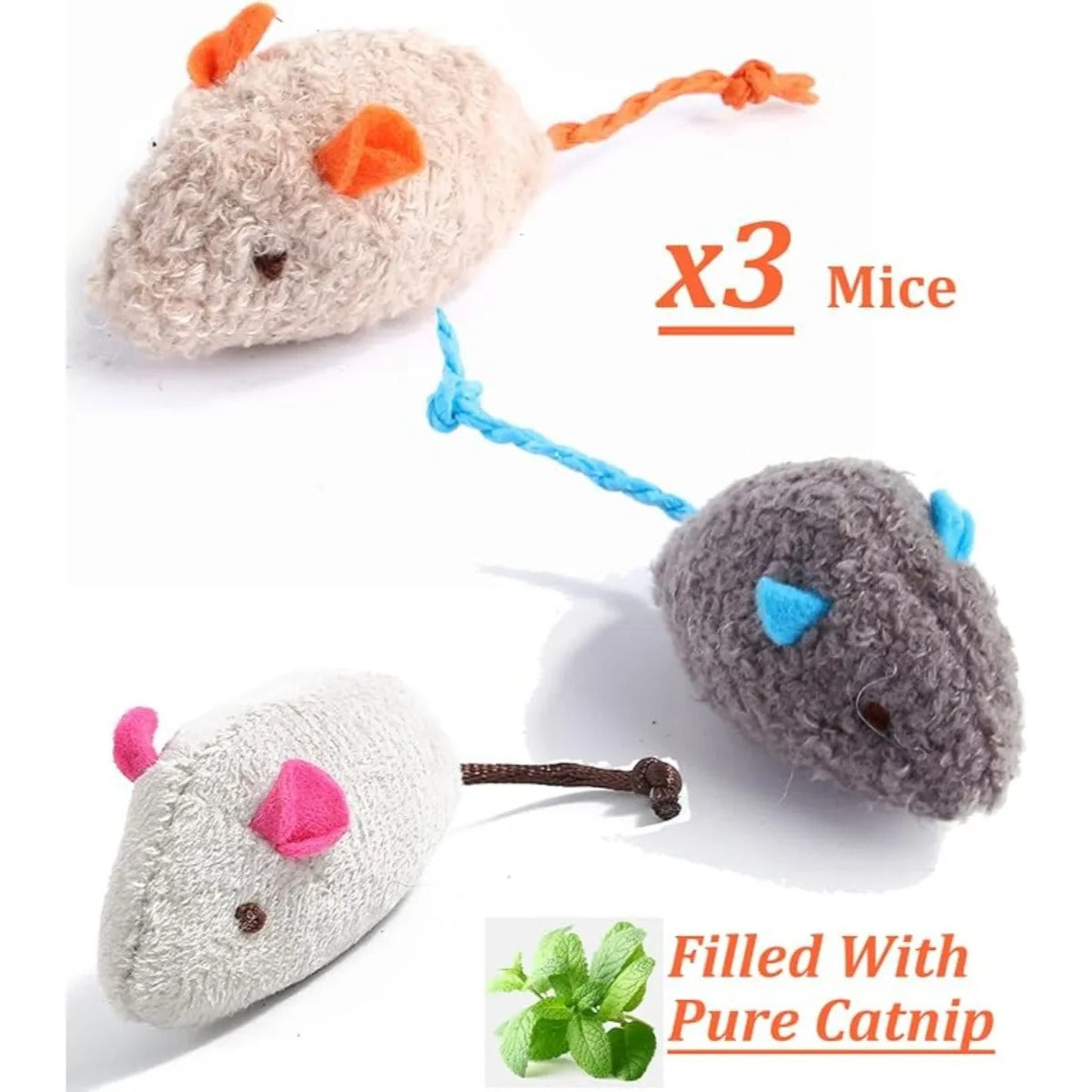 Juguetes Para Gatos Kidpet 12pzs Silvervine Para Morder