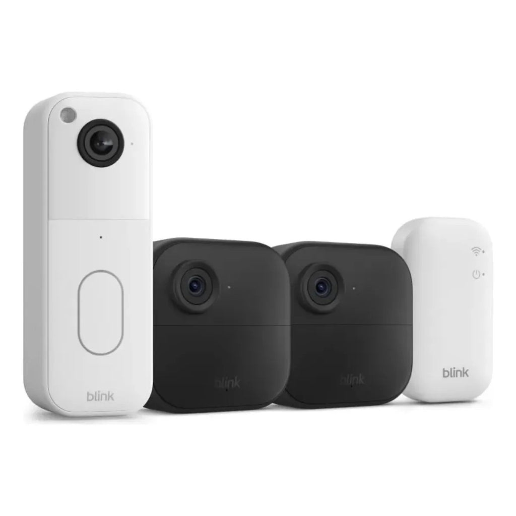 Kit Blink Video Doorbell + 2 Cámaras Outdoor 4 + Módulo